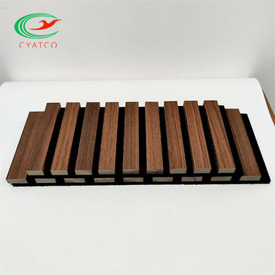 Qualidade  Ceiling Laminated Sound Acoustic Panel Multipurpose Wood Veneer fábrica
