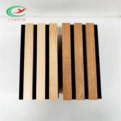 Qualidade  Mildewproof MDF Acoustic Wall Panels Interior Multipurpose For Office fábrica