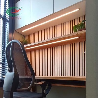 Os painéis de madeira acústicos Moistureproof do MDF para paredes soam - sem sabor absorvente