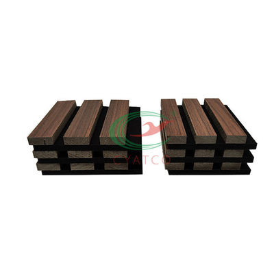 Som insípido do teto - painéis de madeira de absorção Mildewproof Nontoxic