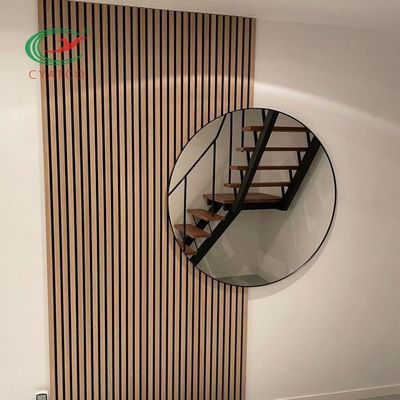 Os painéis de madeira acústicos Moistureproof do MDF para paredes soam - sem sabor absorvente