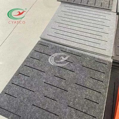 Feltro acústico à prova de som inodoro da parede, placa acústica estável da fibra de poliéster