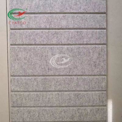 Absorção sadia de pouco peso sentida cinzelada de Mildewproof da placa acústica do ANIMAL DE ESTIMAÇÃO