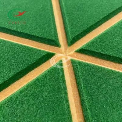 A parede sentida Nontoxic gravada almofada a absorção sadia para a sala de conferências interior
