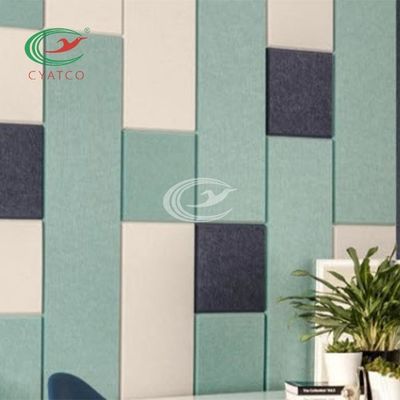 Telhas acústicas multicoloridos decorativas para fazer isolamento sonoro Nontoxic