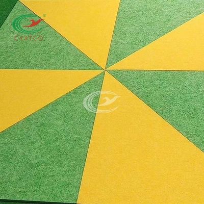 O som acústico reciclado da parede telha o estábulo Moistureproof decorativo
