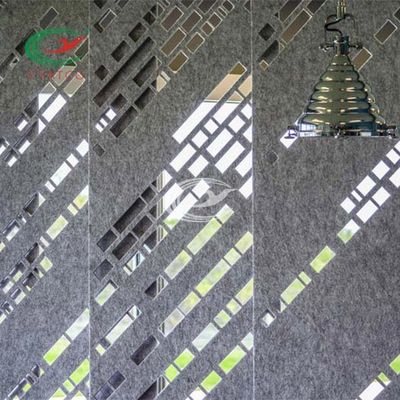 De múltiplos propósitos Nontoxic dos painéis acústicos do ANIMAL DE ESTIMAÇÃO da fibra de poliéster para o escritório