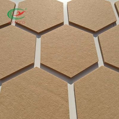 Chama - estábulo retardador dos painéis acústicos do hexágono Moistureproof