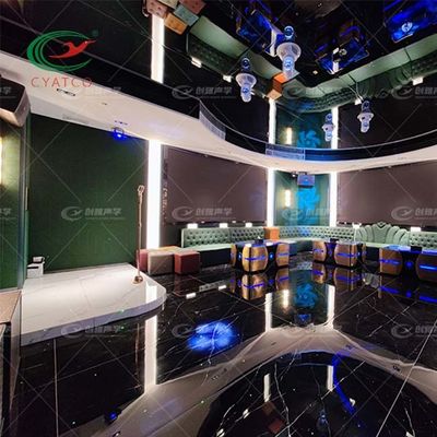 Do projeto acústico interior da arquitetura do GV KTV absorção sadia prática