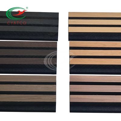 Material Nontoxic amigável acústico de Eco dos painéis de parede do MDF