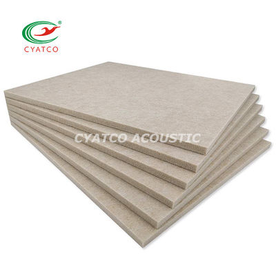 Painéis acústicos de fibra de poliéter de camelo de 9 mm Salas de performance Bloqueio de som Revestimento absorvente