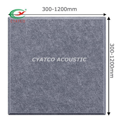 CYATCO 12 &quot;X 12&quot; quadrado painel de fibra de parede painéis de espuma à prova de som fácil de cortar tamanho