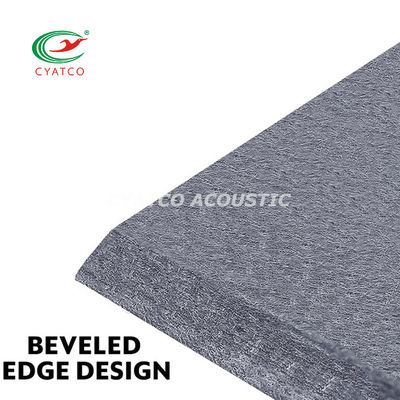 CYATCO 12 &quot;X 12&quot; quadrado painel de fibra de parede painéis de espuma à prova de som fácil de cortar tamanho