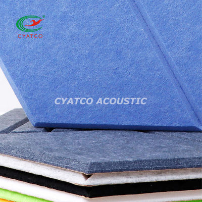 ODM Self Adhesive Hexagon Acoustic Panels para Sala de Música